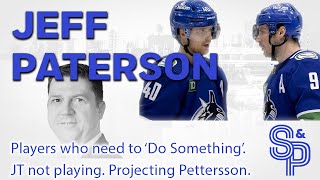 JT Miller not playing Projecting Petterssons output players who need to Do Something canucks [upl. by Nnyleuqcaj408]