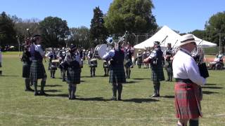 NSW Police Pipe Band MSR NZ Nationals 2014 [upl. by Nidia228]