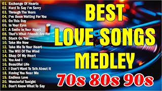 Romantic Melodies 70s 80s 90s Playlist  Love in Every Note Classic and Modern Love Songs [upl. by Mckale]