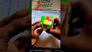 3x3 RUBIKS CUBE EASY TRICK VIRAL TRENDING SHORTS [upl. by Salta]