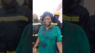 Funke Akindele Features lagos state fire service in her new movie [upl. by Norit]