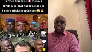 Le colonel Koné Zakaria arrêté par la France [upl. by Itram445]