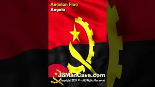 FLAG of ANGOLA JBManCavecom Shorts [upl. by Denton42]