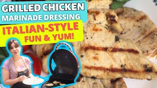 How to Make Italian Grilled Chicken Breasts and Marinade  Delicious [upl. by Thin239]