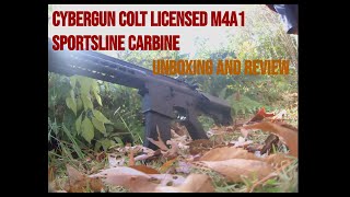 Cybergun COLT Licensed M4A1 Sportsline Carbine w Keymod Handguard Unboxing and Shooting Test [upl. by Tchao590]