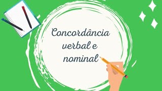 Concordância verbal e nominal  Ensino Fundamental [upl. by Gnat]