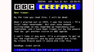 Ceefax Goodbye [upl. by Adnerb]