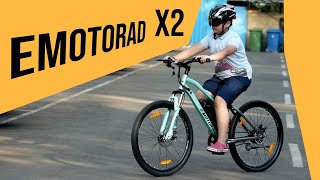 EMotorAD X2 EBike Review Best ebike for under Rs 30000 [upl. by Uella]