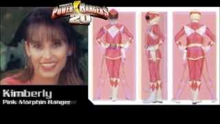 Power rangers 20th History all rangers and the Classic song超能战队20周年历代队员 [upl. by Ordnagela]