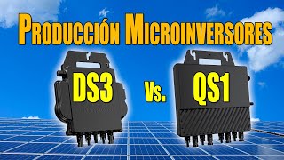 Comparativa producción fotovoltaica DS3 Vs QS1 Microinversores APsystems [upl. by Hamachi937]