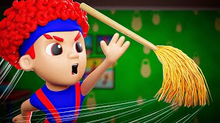 Crazy Broom  D Billions Kids Songs [upl. by Salohcin506]