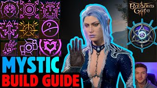 MYSTIC MOD Class Build Guide  Baldurs Gate 3 PsychicCold [upl. by Sevein]