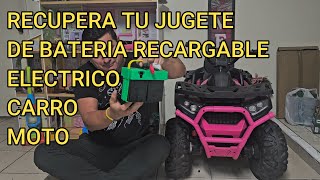 Fallas De Cuatrimotor Eléctrica No Prende La Botería No Carga Solución En Español [upl. by Ahseinet]