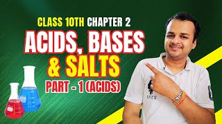 Acid Base and Salt  Class 10  P1  One Shot of ACIDS [upl. by Sarid588]