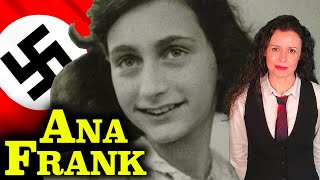 ANA FRANK  La HISTORIA REAL de la escritora Ana Frank su diario y el anexo secreto  Biografía [upl. by Sackey887]