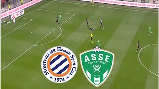 AS SaintÉtienne 10 Montpellier HSC Résumé du match  Ligue 1 20242025 [upl. by Ramos]