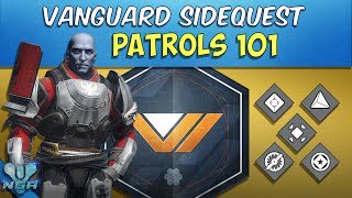 Destiny  Complete  Gameplay  Walkthrough  Patrols 101  Vanguard Side Quest Mission  PS4 [upl. by Akirat]