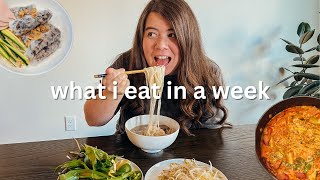 what i eat in a week while my vietnamese mother in law is visiting home cooked meals [upl. by Daenis190]