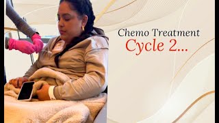 Chemo Treatment  Cycle 2 [upl. by Leblanc834]