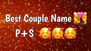 TOP 10 COUPLES NAMES  ALPHABET NAME WALO KA STATUS TIK TOK NAME WALO KA STATUS  VIRAL VIDEO Short [upl. by Verras617]