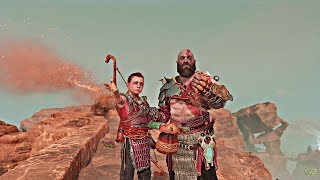 God of War  Scattering Fayes Ashes Ending [upl. by Garibald]