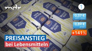 Steigende Lebensmittelpreise Welche Entlastungen diskutiert werden  Umschau  MDR [upl. by Yenor]