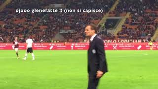 incredibileAllegri urla disumane a SanSiro [upl. by Ron]