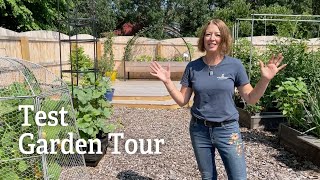 Gardener’s Supply Test Garden Tour [upl. by Nnyltak]