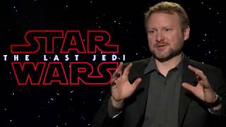 STAR WARS THE LAST JEDI Interview with Director Rian Johnson [upl. by Noman]