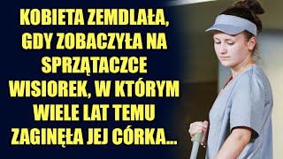 Kobieta zobaczyła na sprzątaczce wisiorek w którym wiele lat temu… [upl. by Eseekram953]