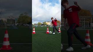 Ball Mastery Challenge ballmastery soccerdrills soccer football soccershorts footballshorts [upl. by Feinstein648]