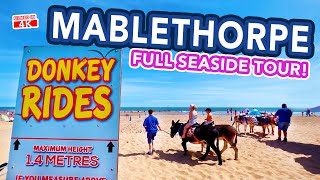 Mablethorpe  A sunny seaside tour down to the beach and seafront [upl. by Fortna]