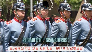 Ejercito de Chile  Regimiento granaderos 2023 ejercitodechile chile military [upl. by Sheepshanks]