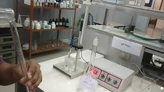 Potentiometric titration of HClacetic acid mixture using standard NaOH by Dr Bornali Boruah [upl. by Nnaeirrac26]