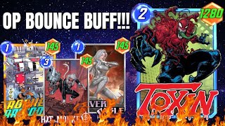 TOXIN MADE BOUNCE DECKS MORE BROKEN  MARVEL SNAP [upl. by Brownley]