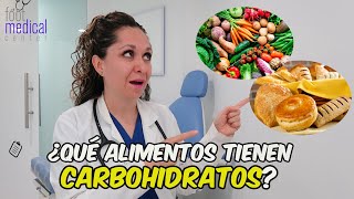 🍘¿QUE ALIMENTOS TIENEN CARBOHIDRATOS 🍝 Dra Melissa Tejeida [upl. by Radnaxela]