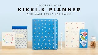 Decorate your kikkiK Planner amp Make Every Day Sweet [upl. by Anallij538]