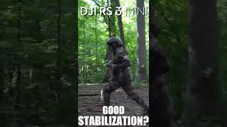 DJI RS3 MINI Good Stabilization [upl. by Idram]