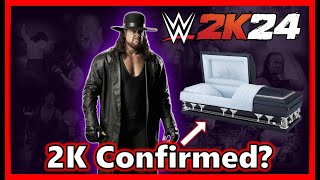 WWE 2K24 showcase or casket match [upl. by Aicnatsnoc142]