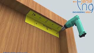 Indoor Magnetic Lock Installation [upl. by Gillett]