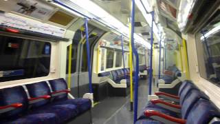 Journey on the Piccadilly Line from Arsenal to Caledonian Road evening [upl. by Naved337]