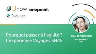 Gilles de Richemond  « La transformation agile c’est la réponse de l’entreprise à une réa [upl. by Arral]