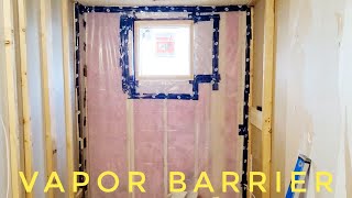 How To Install A Vapor Barrier [upl. by Yrellam]