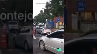 Pedido de carné o gafete a conductores que ingresan a la USAC generó fuerte carga vehicular este mar [upl. by Thadeus739]