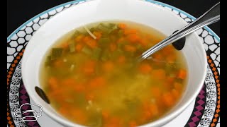 Sopa de carne con verduras apta para adelgazar [upl. by Cad]