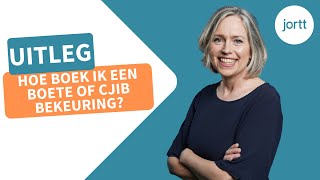 Hoe boek ik een boete of CJIB bekeuring  Jortt  Online Boekhouden [upl. by Sheridan]