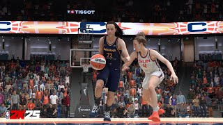 NBA 2K25 PC  Fever vs Sun  Full Game Highlights  Caitlin Clark with 37 points and 11 assists [upl. by Stickney]