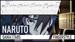 Naruto Shippuden  Saika OST Fingerstyle Acoustic Guitar Cover  Tabs amp TutorialLesson [upl. by Iaht686]