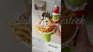 Grinch Happy Meal Stanley Restock 🍟💚🍔 asmrrestock restockingvideos stanleytumbler [upl. by Hceicjow]