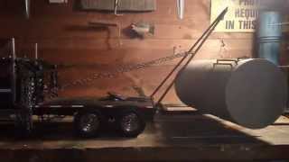 RC oilfield truck gin pole test [upl. by Clyde]